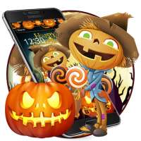 Halloween Pumpkin Castle theme on 9Apps