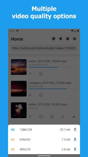 Download Twitter Videos - GIF screenshot 1