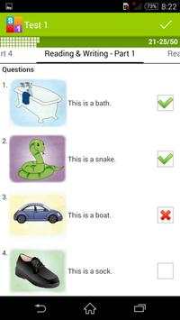English Starters 1 - YLE Test screenshot 5