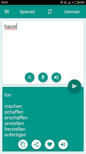German-Spanish Translator screenshot 3