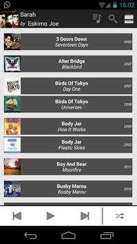 Song Scroll Music Player screenshot 1