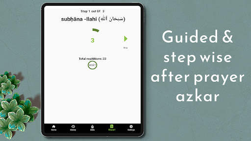 Tasbeeh Counter Digital Sebha screenshot 2