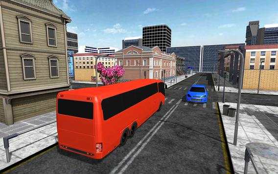 Crazy City Bus Coach Simulator Driving Mania 3D screenshot 2