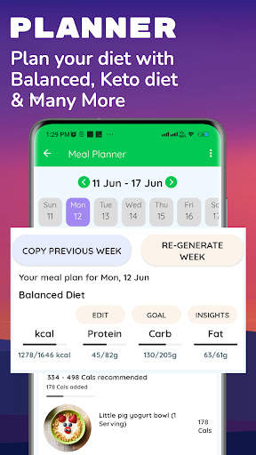 Calorie Counter & Diet Plan screenshot 4