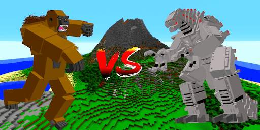 Monster War MOD - Godzilla vs Kong Mod for Mcpe screenshot 2