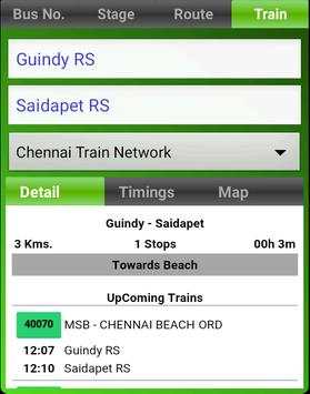 MTC Bus Route Lite screenshot 5