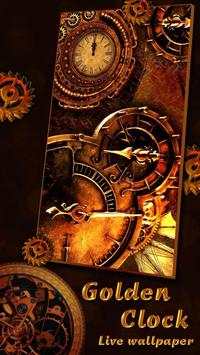 Golden Clock Live Wallpaper screenshot 3