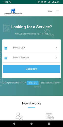 Lifease Home Services скриншот 4