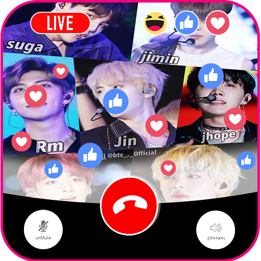 Fake Video Live Call B.T.S Call new 2021 icon