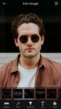Man Sunglass Photo Editor screenshot 1