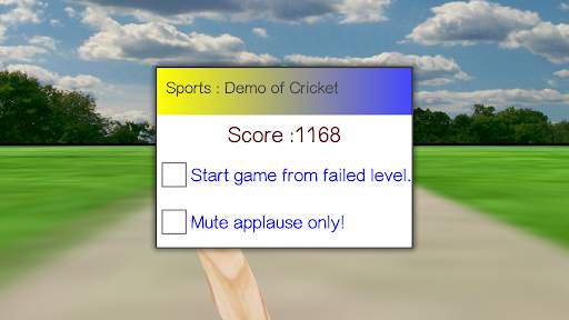 Sports : Cricket Batting Demo screenshot 3