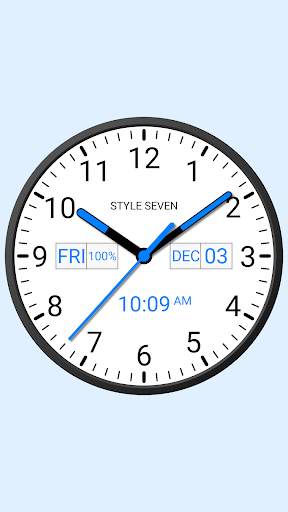Analog Clock Widget Plus-7 screenshot 1