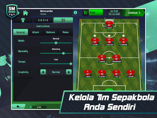 Soccer Manager 2020 screenshot 2