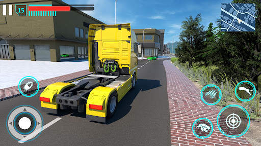 Toilet Monster Robot Car Games screenshot 16