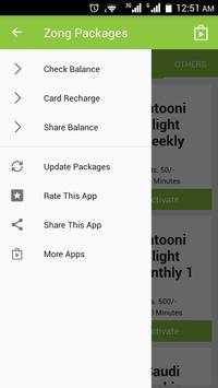 Zong Packages 3G/4G screenshot 3