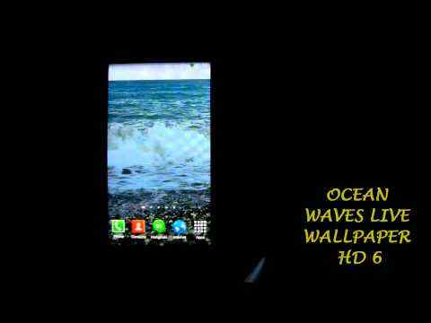 Ocean Waves Live Wallpaper HD6 screenshot 1