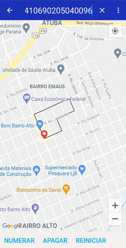 Mapa para Pesquisa screenshot 5
