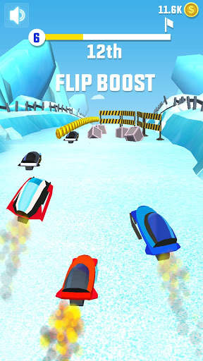 Flippy Snow Rider Race screenshot 2