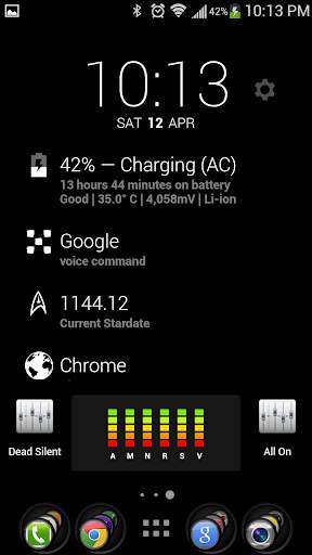 Black Theme Nova screenshot 1