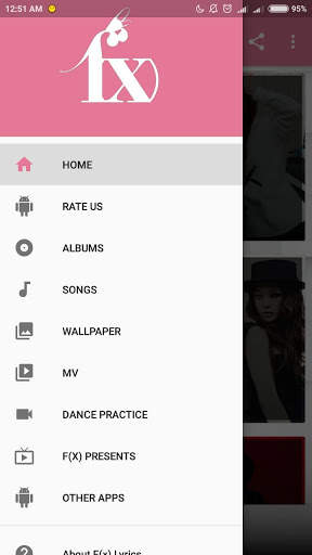 F(x) Lyrics (Offline) screenshot 1