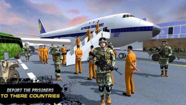 ArmyBus Prisoner Transport :3D Bus Simulator Games screenshot 2