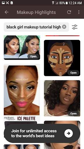 Black Beauty Makeup Tutorials. скриншот 3