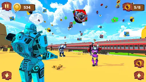 Robot Kite Flying : kite game screenshot 2
