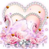Swans Love Valentine Live Wallpaper 1.0