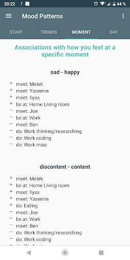 Mood Patterns - Mood Tracker & Diary with Privacy screenshot 6