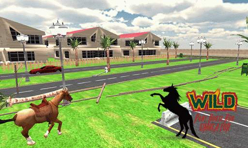 Wild Pony Horse Run Simulator screenshot 3