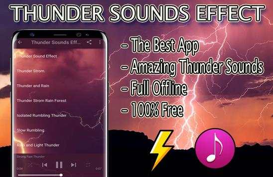 Thunder Sounds Effect screenshot 3
