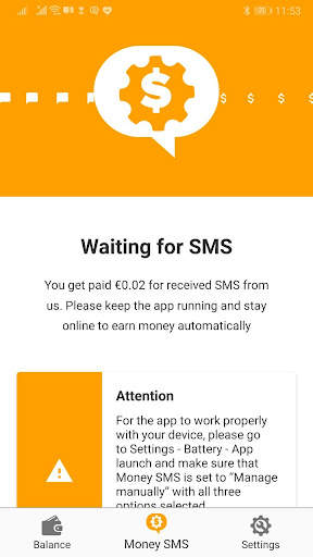 Money SMS DEMO | Make Money Online स्क्रीनशॉट 1
