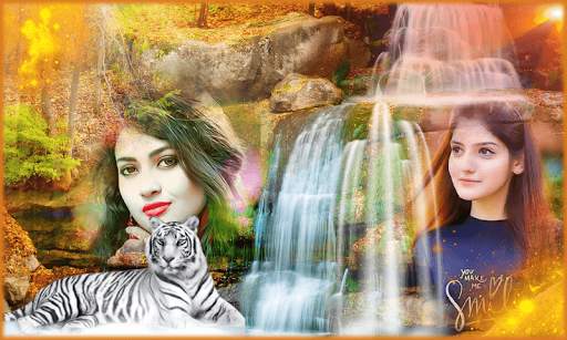 Waterfall Photo Editor – Dual photo frame 3 تصوير الشاشة