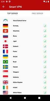 VPN USA - Free vpn Proxy : Unblock Sites screenshot 1