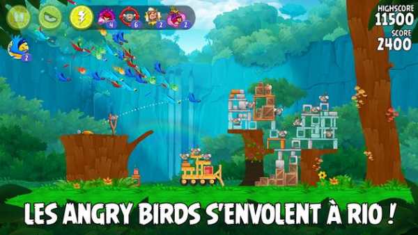 Angry Birds Rio screenshot 1