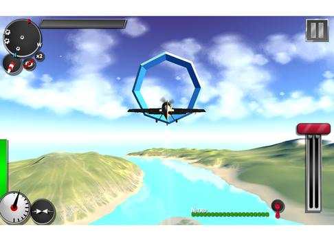 3D Airplane Flight Sim 2015 screenshot 11