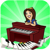 mozart piano icon