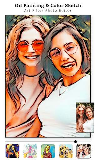 Oil Painting Sketch : Art Filter Photo Editor screenshot 1