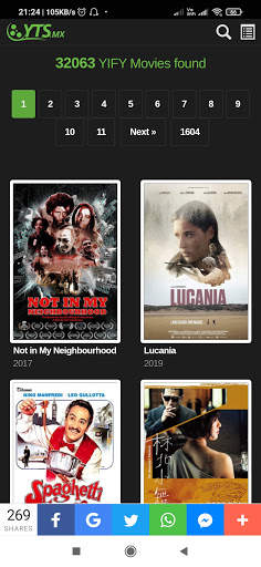 Torrent movie browser screenshot 4