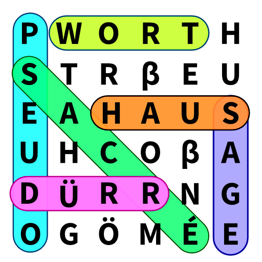Wortsuche spiele: Wort finden icon