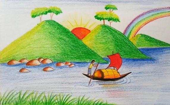 easy landscape drawing screenshot 3