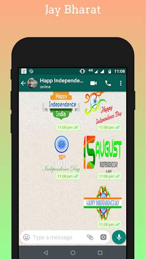 Fau-G Stickers Game - 15 August Stickers screenshot 8