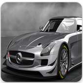 SLS AMG GT Driving Simulator logo