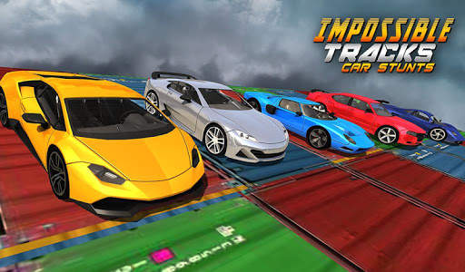 Crazy Car Stunts - Impossible tracks driving sim screenshot 15