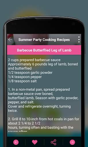 Summer Party Cooking Recipes screenshot 4