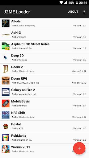 J2ME Loader screenshot 1