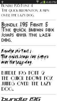 Fonts for Samsung 1000  screenshot 3