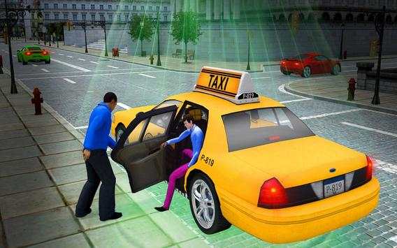 City Taxi Driver Cab Sim 2018 Pick & Drop Game screenshot 7
