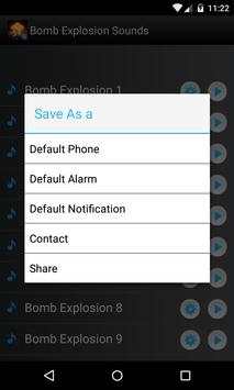 Bomb Explosion Sounds Ringtone screenshot 2