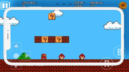super bros game classic arcade screenshot 1